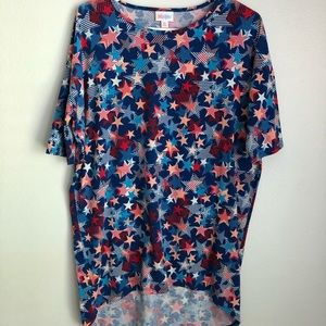Lularoe Irma XS 4th of July edition